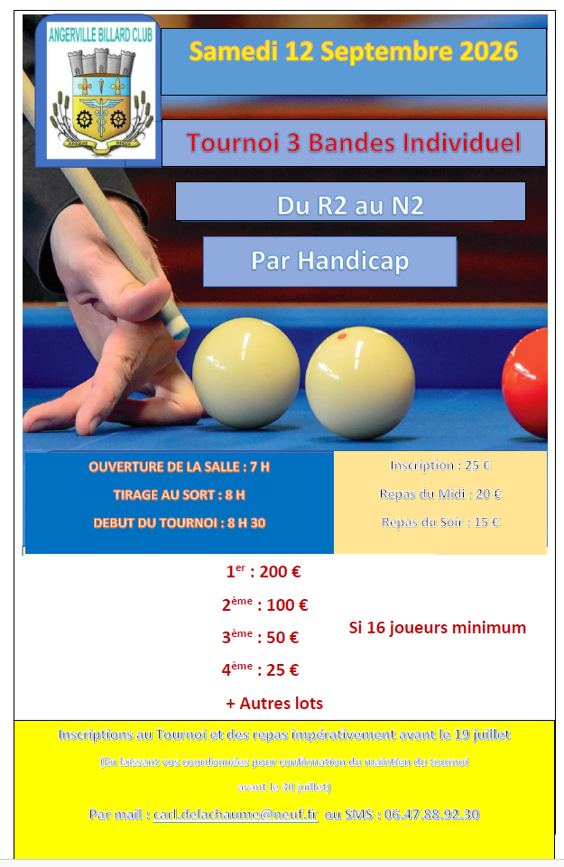 TOURNOI ANGERVILLE 2026